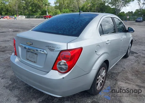 2012 Chevrolet Sonic 2Lt из США, поврежденный, VIN 1G1JC5SH2C4143923